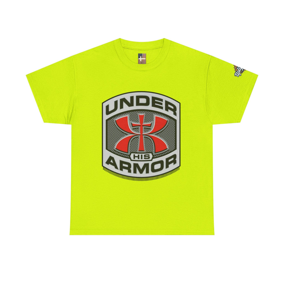 Under HIS Armor Christian T-Shirt — Faith-Inspired Under Armour Style Printify
