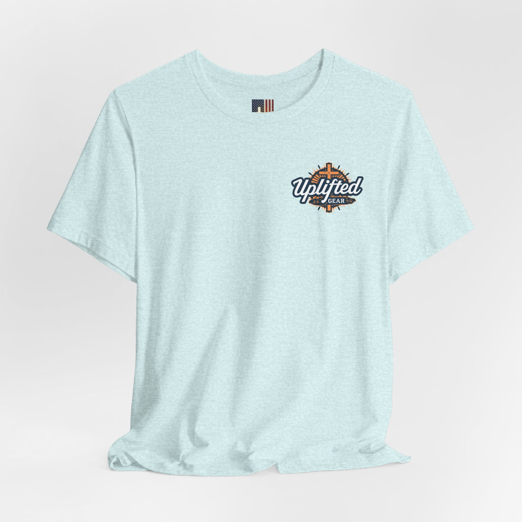 MAGA Gold Letter T-Shirt — "Make America Great Again" Printify