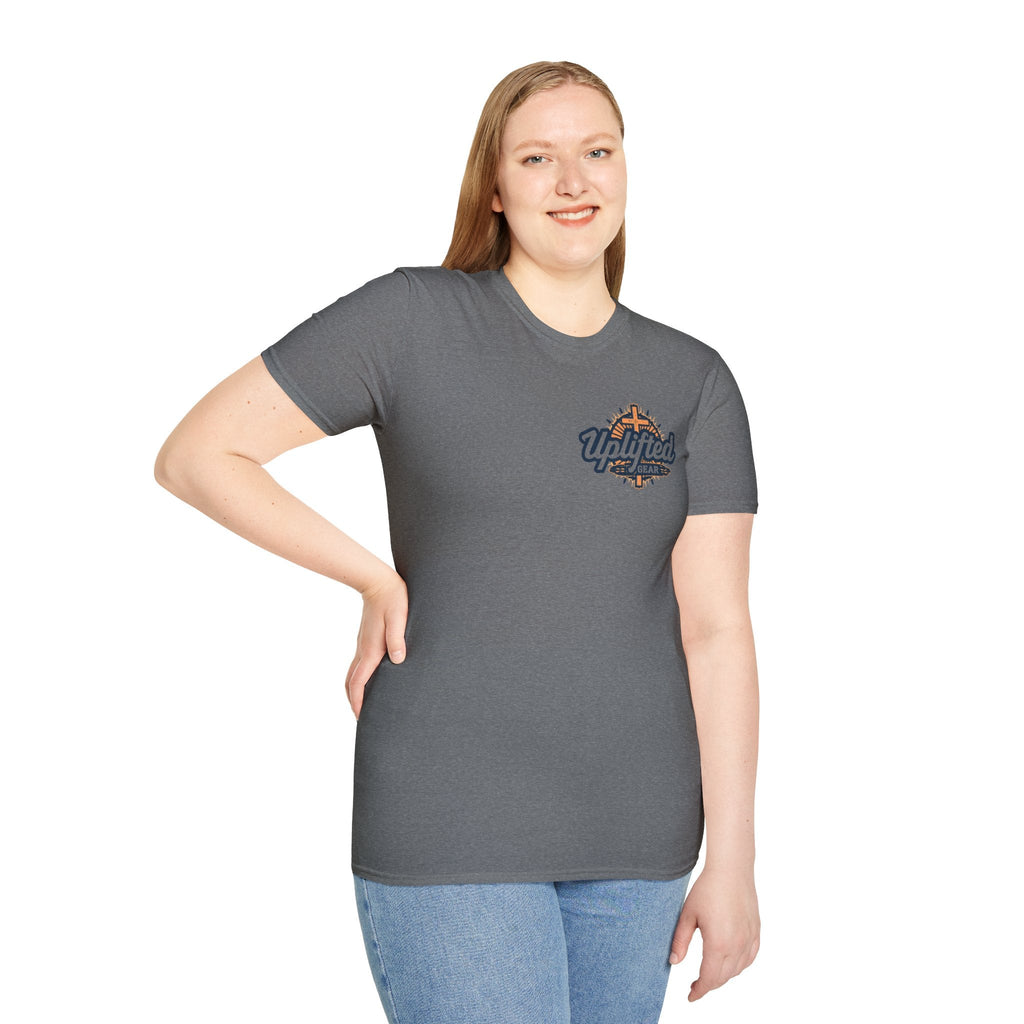 Religious Graphic Armor Of God Design - Unisex Softstyle T-Shirt Printify