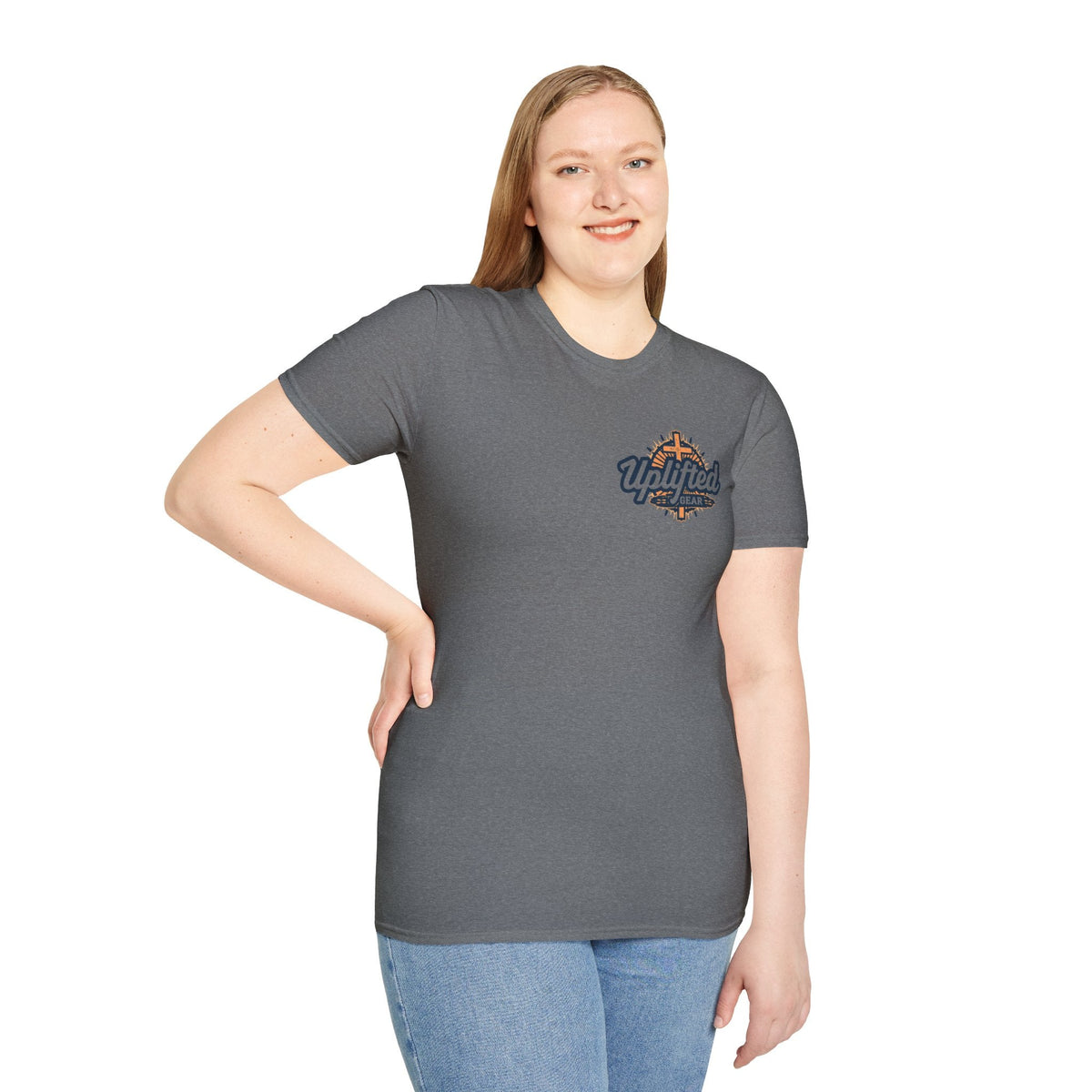 Religious Graphic Armor Of God Design - Unisex Softstyle T-Shirt Printify