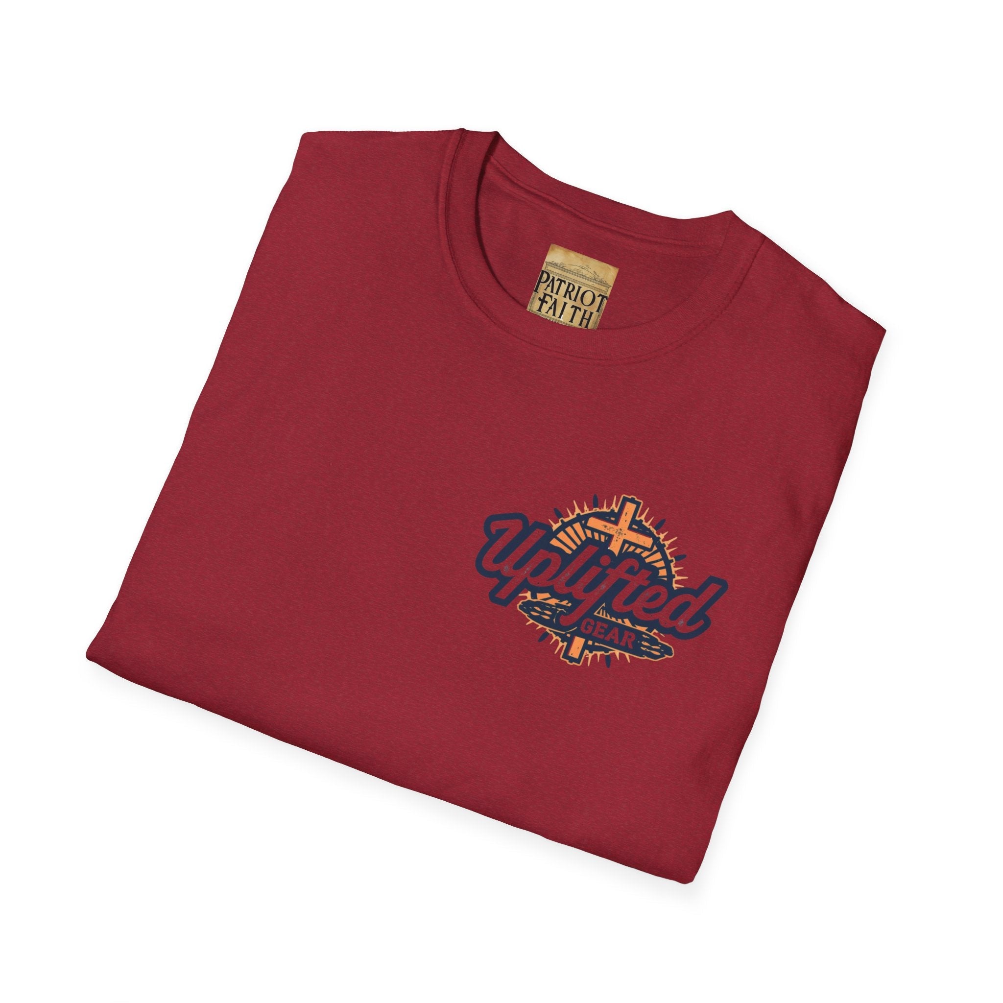 Religious Graphic Tee with Armor Of God Design - Unisex Softstyle T-Shirt Printify