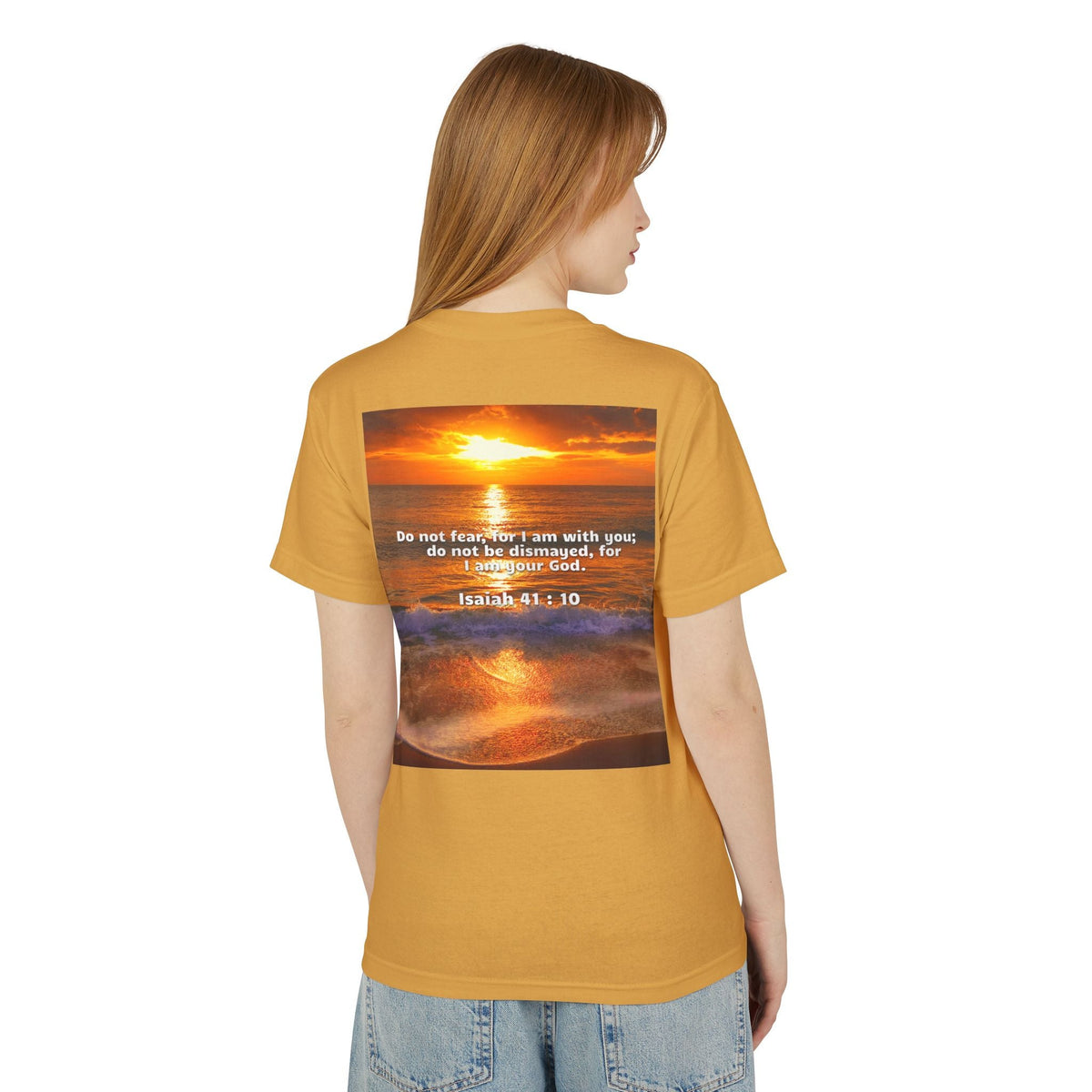 Bible Verse Tee - Isaiah 41:10 Unisex Shirt Printify
