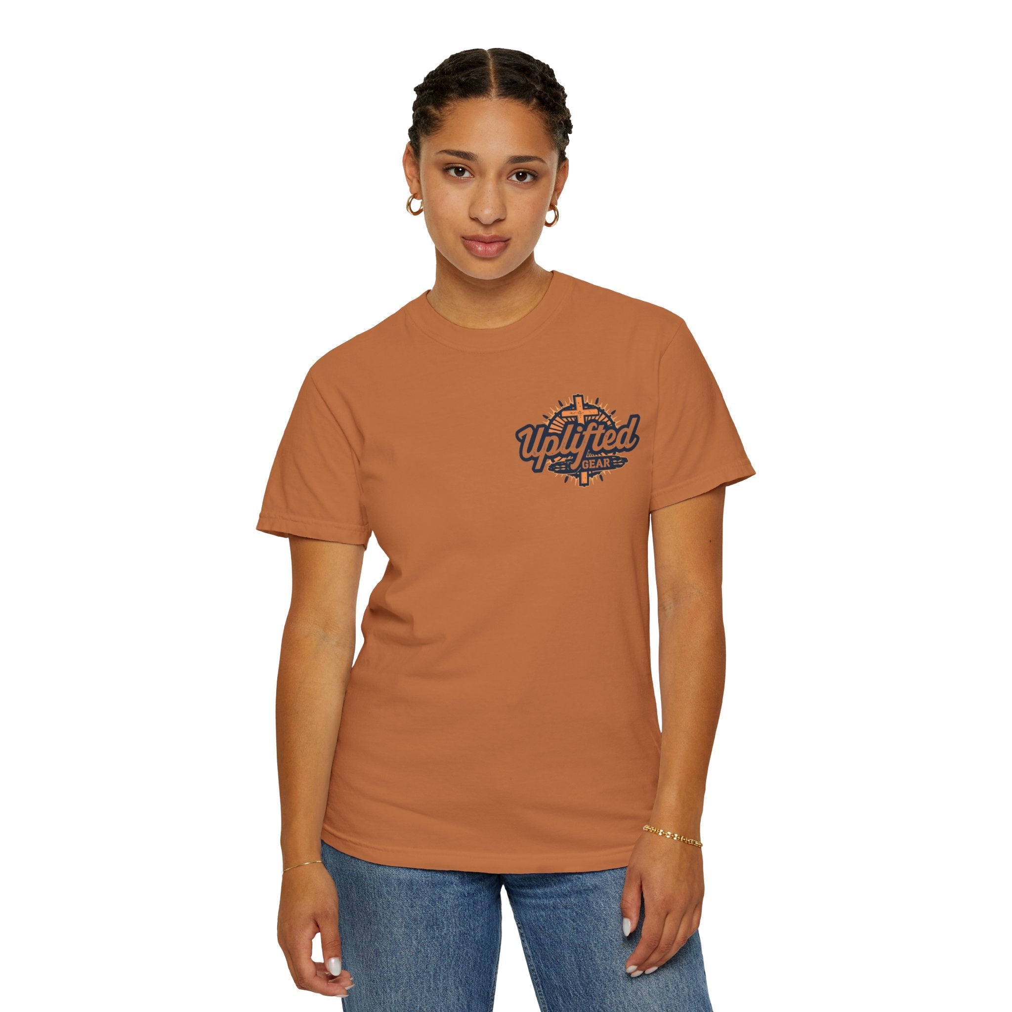 Bible Verse Unisex Garment-Dyed T-shirt -  Philippians 4 : 13 Printify