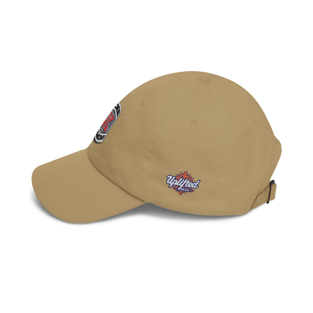 Under Armor Classic Dad Cap - Embroidered White Baseball Hat Printify