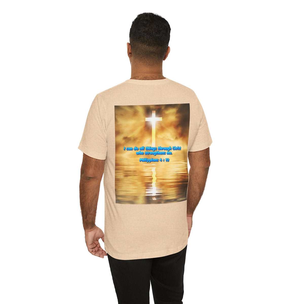 Unisex Tee Bible Verse - Philippians 4 : 13 Printify