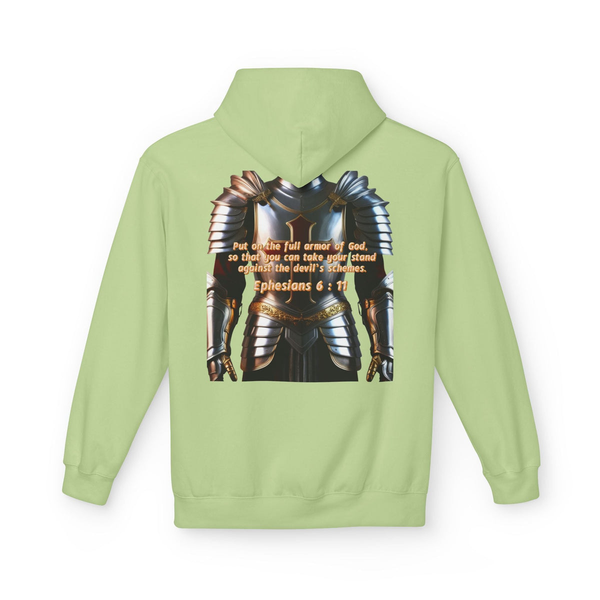 Hoodie - Ephesians 6:11 Bible Verse Religious Design Printify