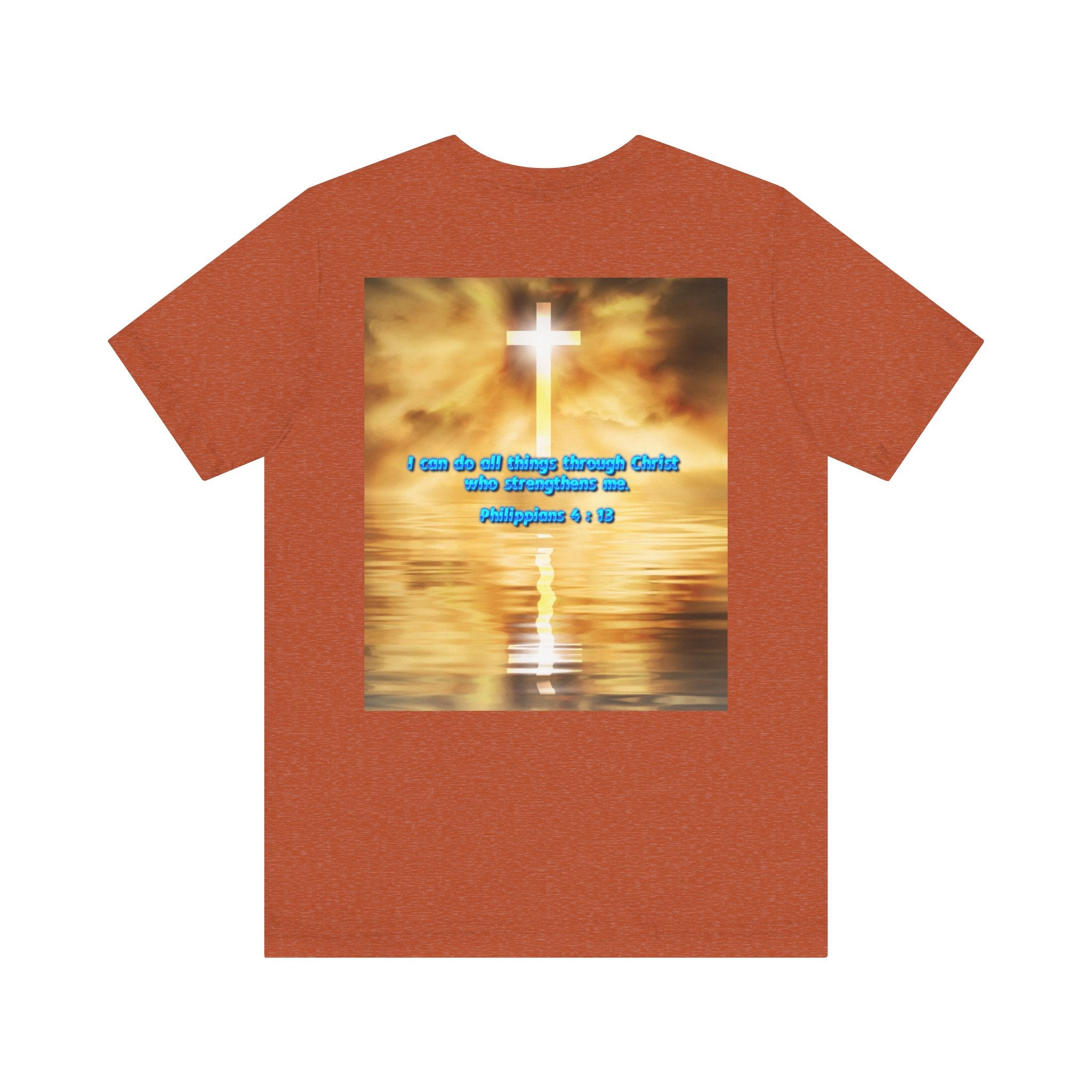 Unisex Tee Bible Verse - Philippians 4 : 13 Printify