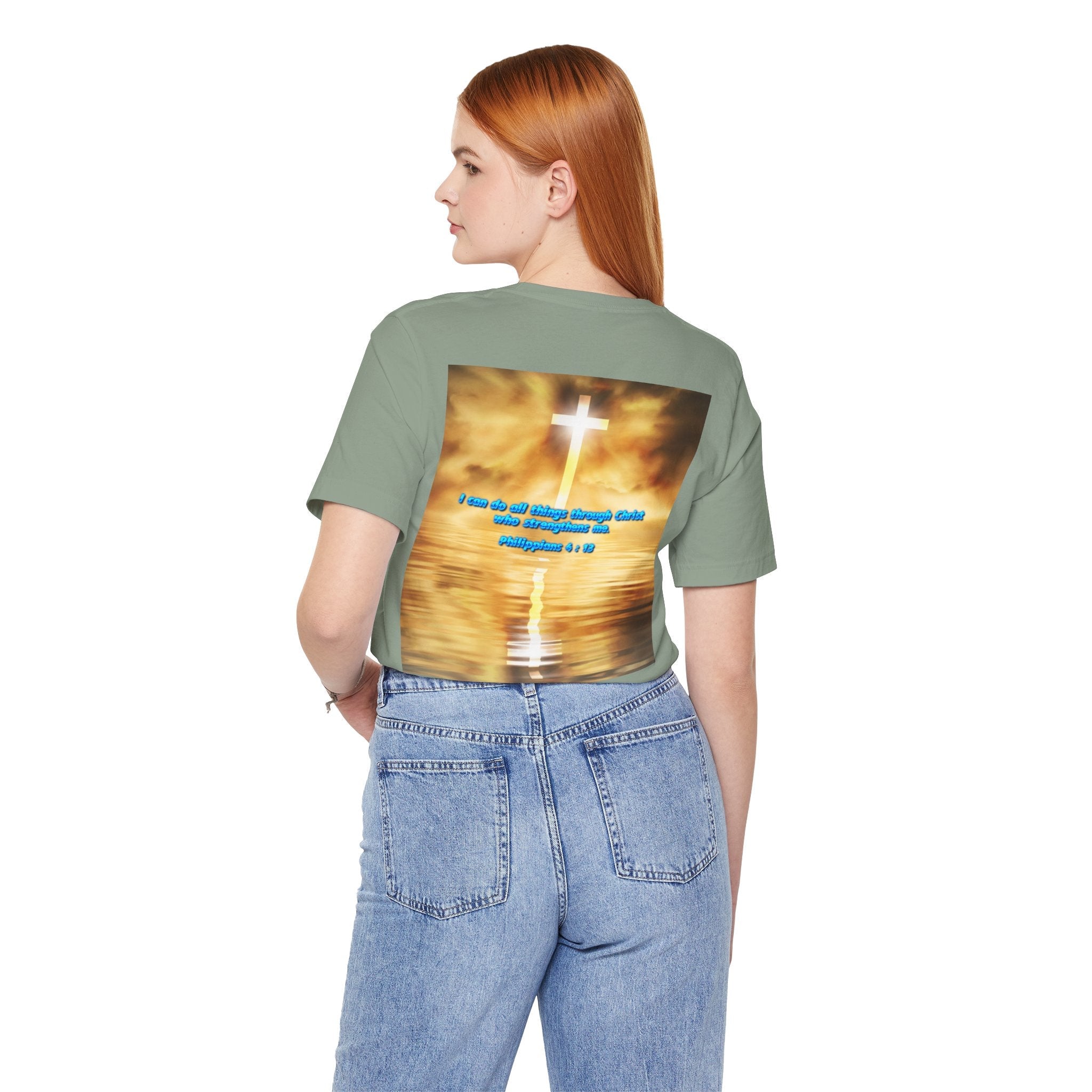 Unisex Tee Bible Verse - Philippians 4 : 13 Printify