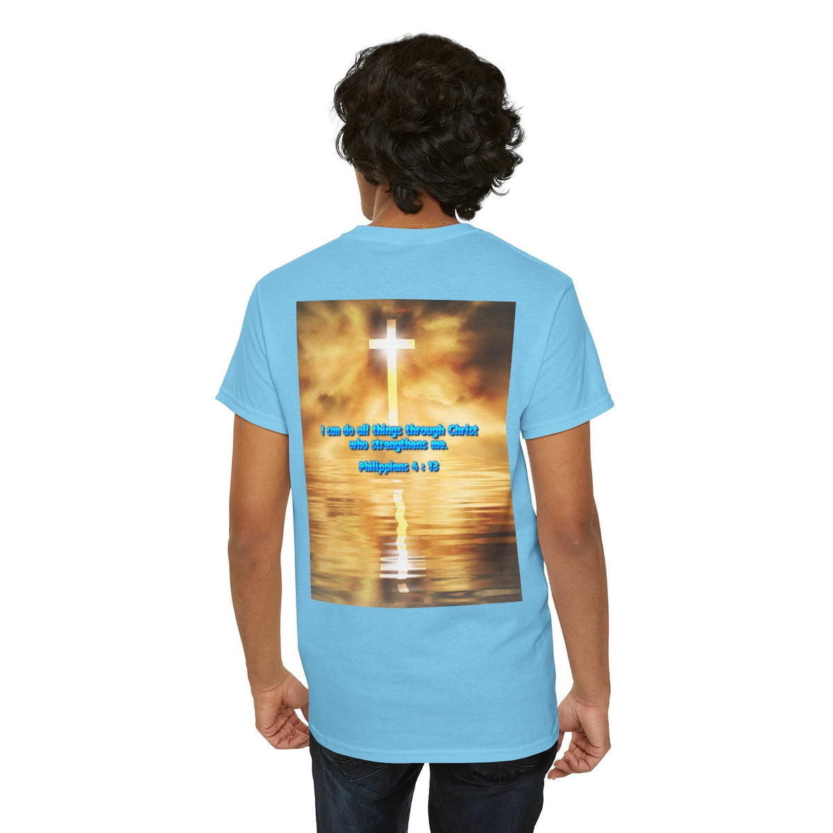 Bible Verse Unisex Tee - Philippians 4 : 13 Printify