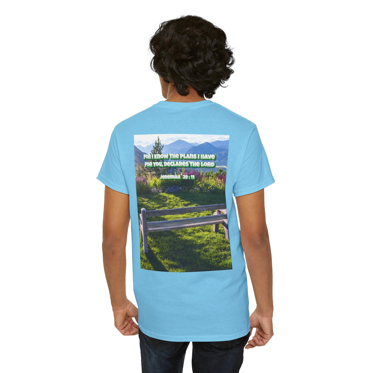 Bible Verse Unisex Tee -  Jeremiah 29 : 11 Printify