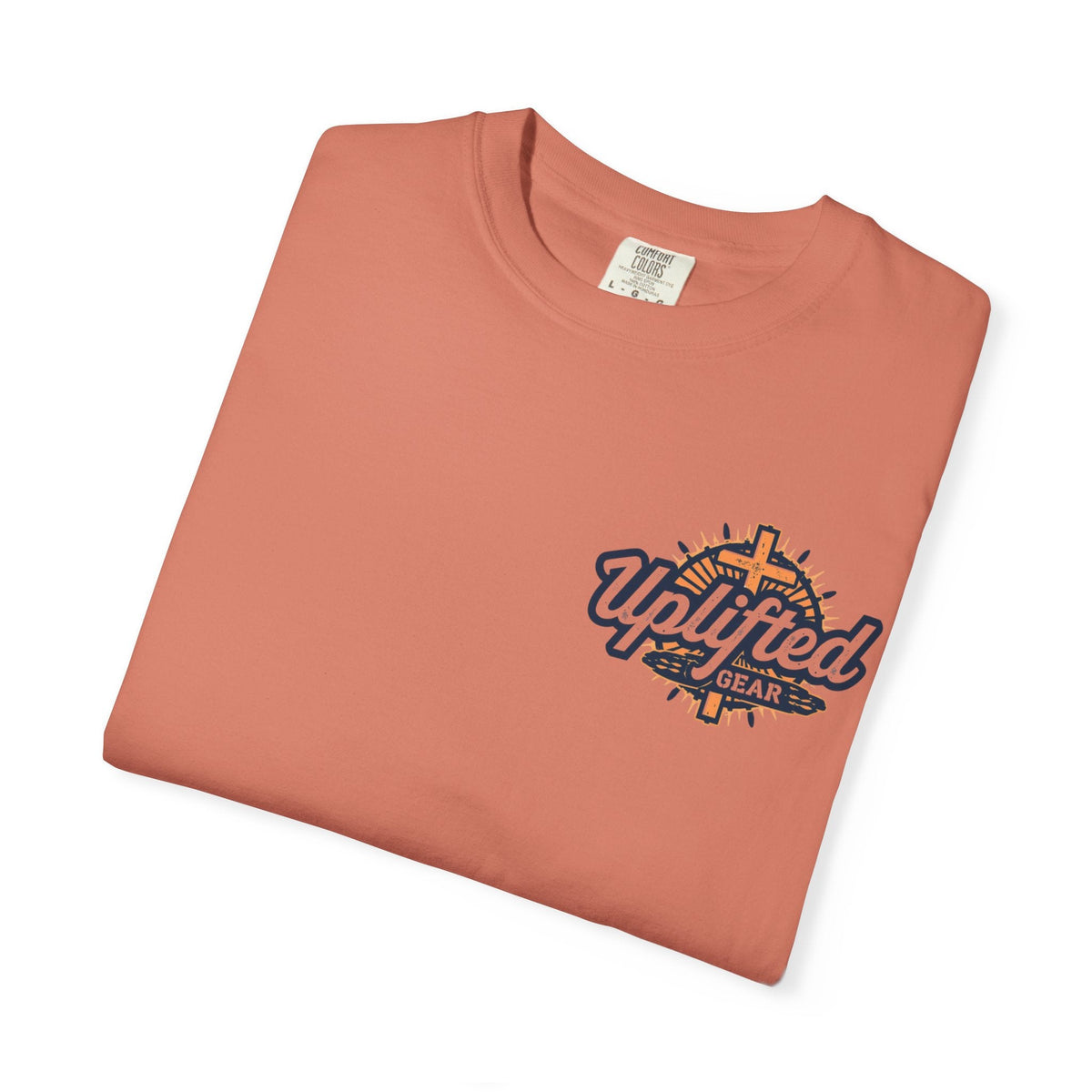 Faith Over Fear T-shirt – Graffiti Wall Christian T-shirt for Bold 2 Corinthians 5:7 Streetwear & Unshakable Faith Printify