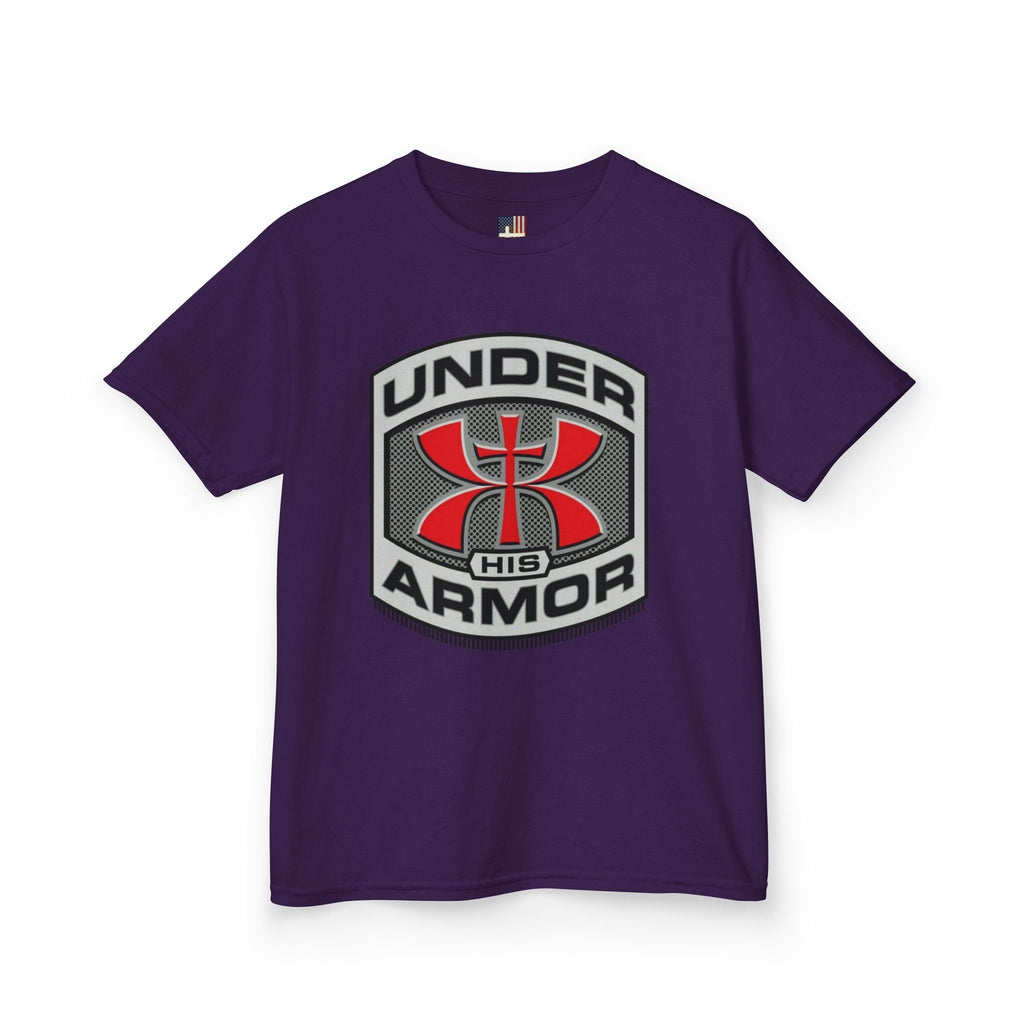 Under HIS Armor Christian T-Shirt — Faith-Inspired Under Armour Style Printify