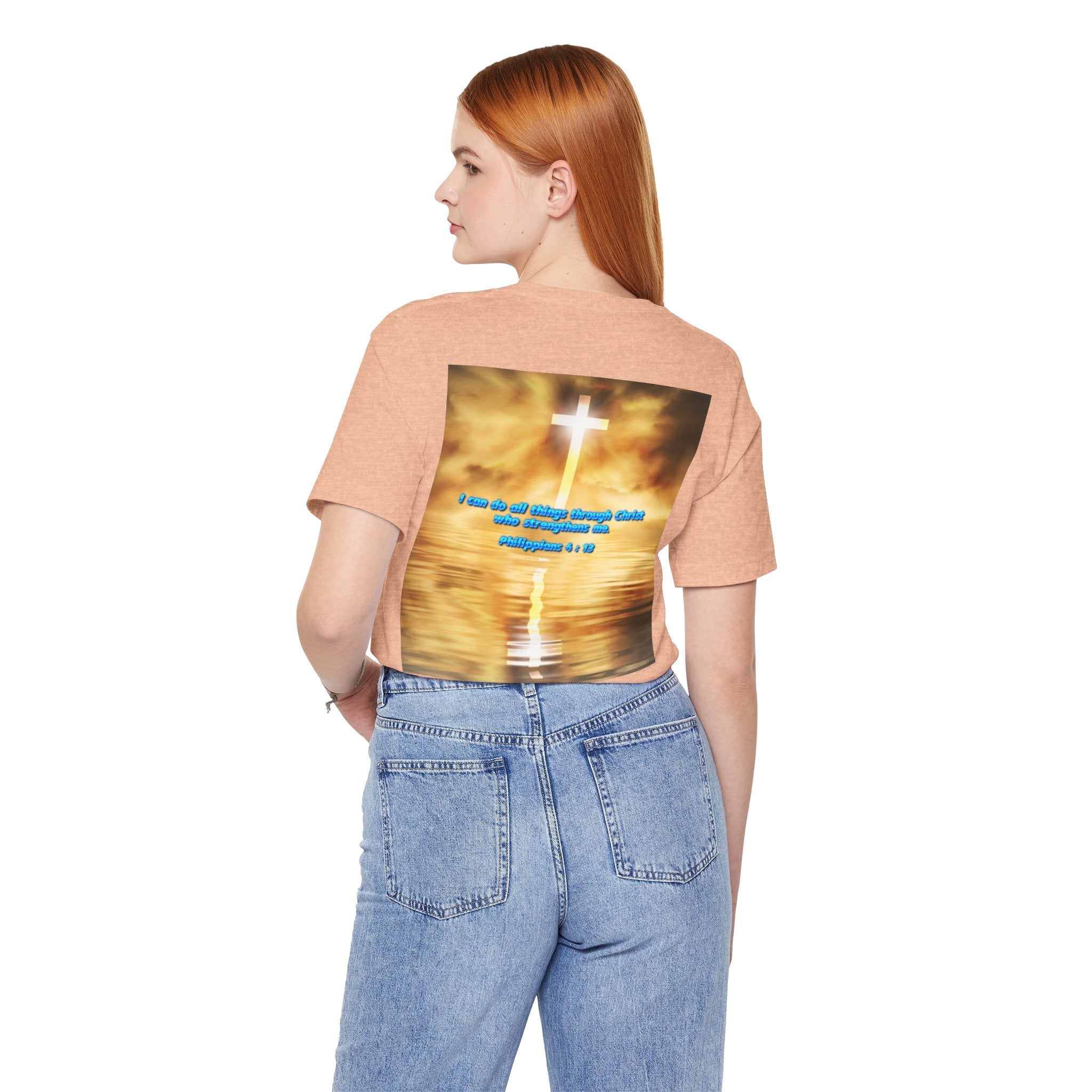 Unisex Tee Bible Verse - Philippians 4 : 13 Printify