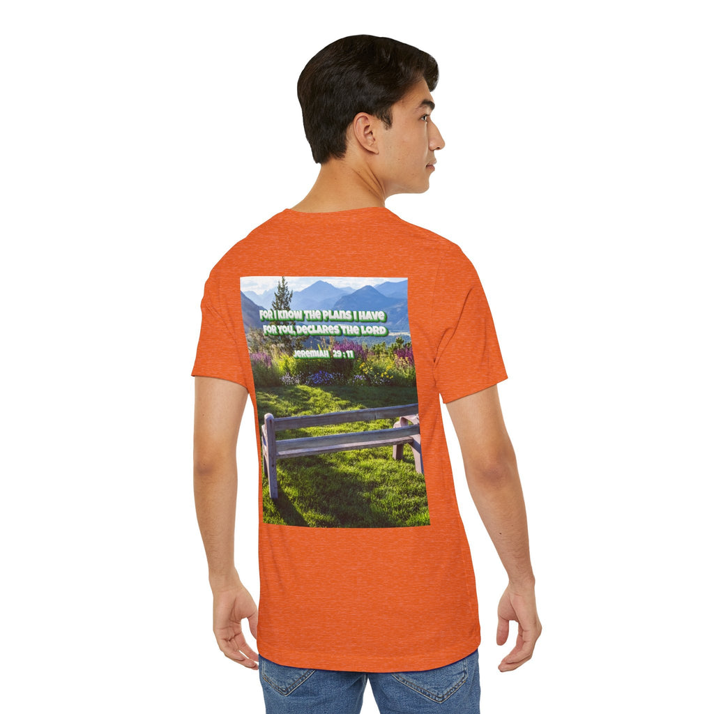 Bible Verse Unisex Tee - Jeremiah 29 : 11 Printify