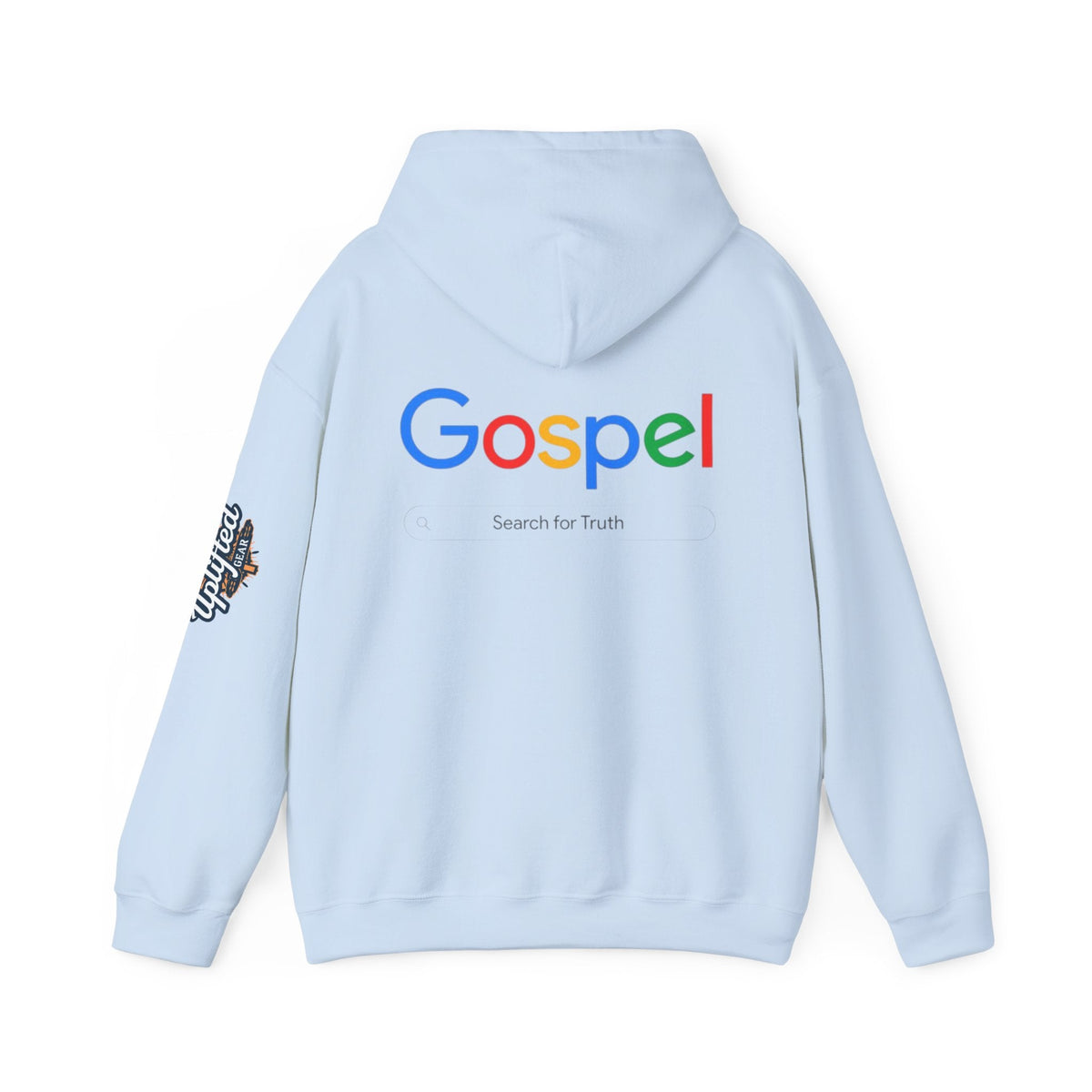 Gospel Hoodie — "Search for Truth" Christian Faith Pullover Printify