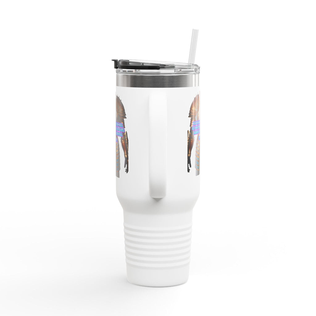 Religious Graphic Armor Of God Design - Insulated Travel Mug, 40oz Printify