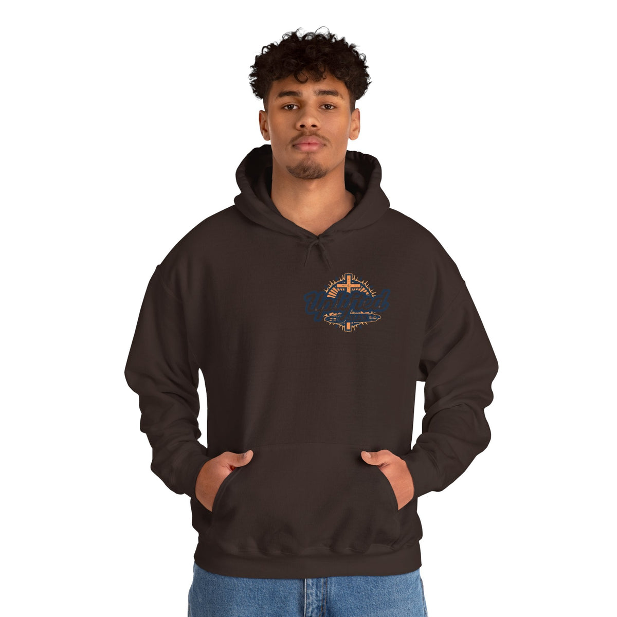 AMEN Acronym Hoodie – Agree with God Move with God End with God Never Doubt God Christian Sweatshirt for Unwavering Faith Printify