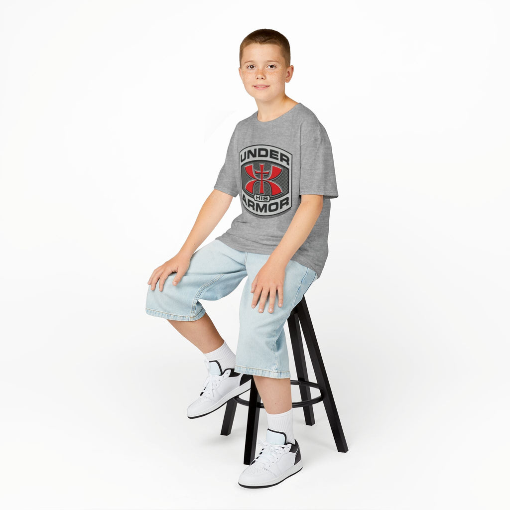 Under HIS Armor Christian T-Shirt — Faith-Inspired Under Armour Style Printify