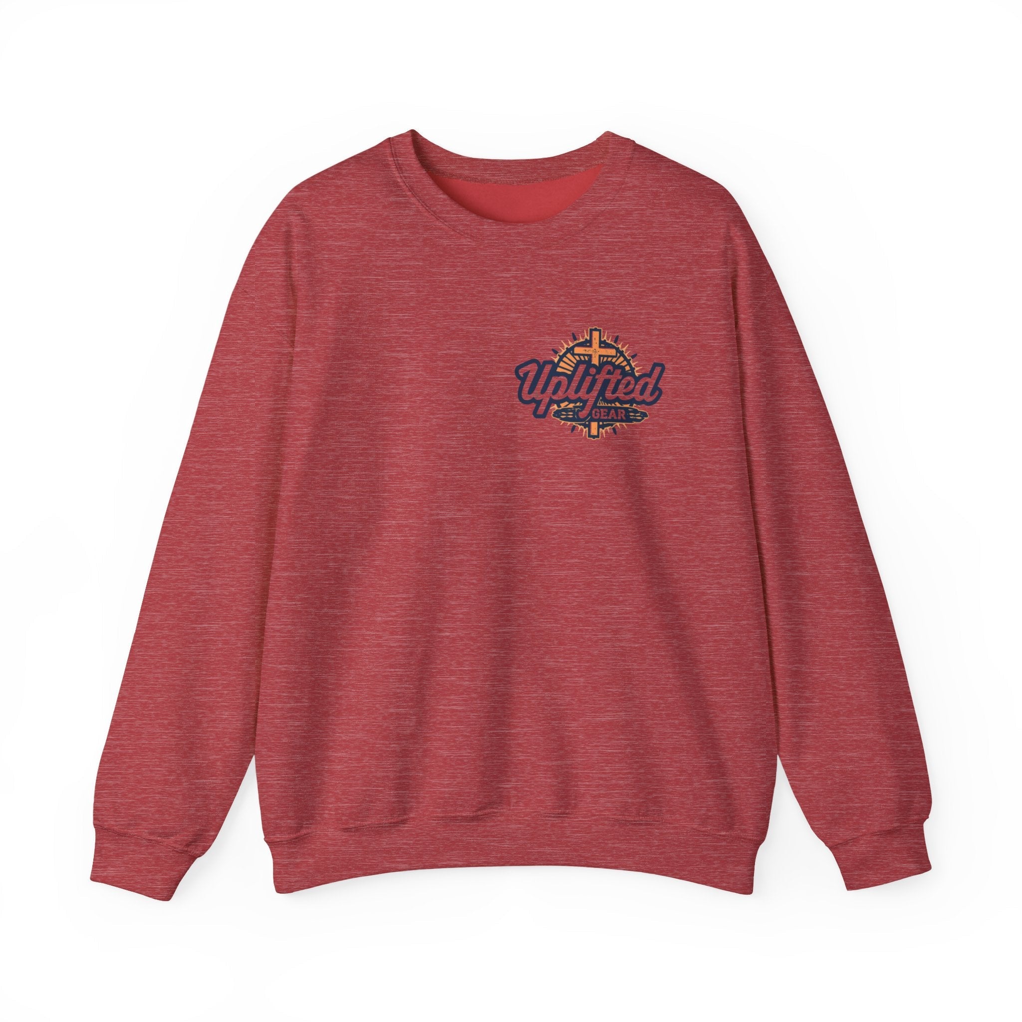 Uplifted Gear Christian Logo Sweatshirt Printify