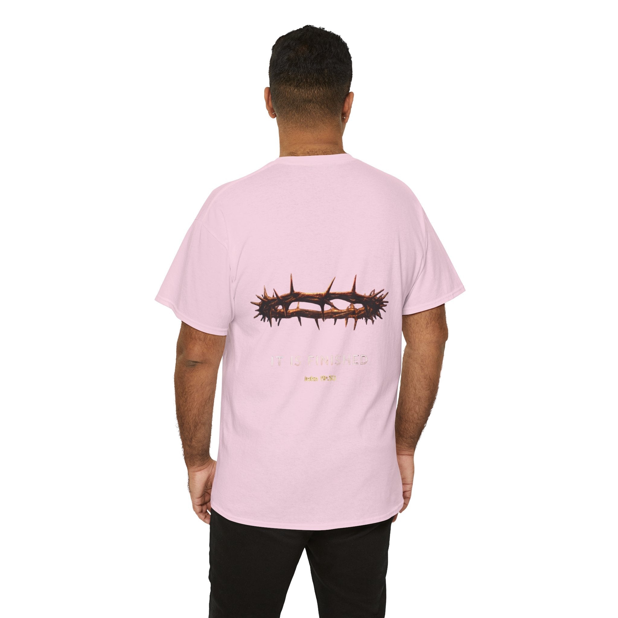 It Is Finished Crown of Thorns Tee — Christian John 19:30 Faith Shirt Printify