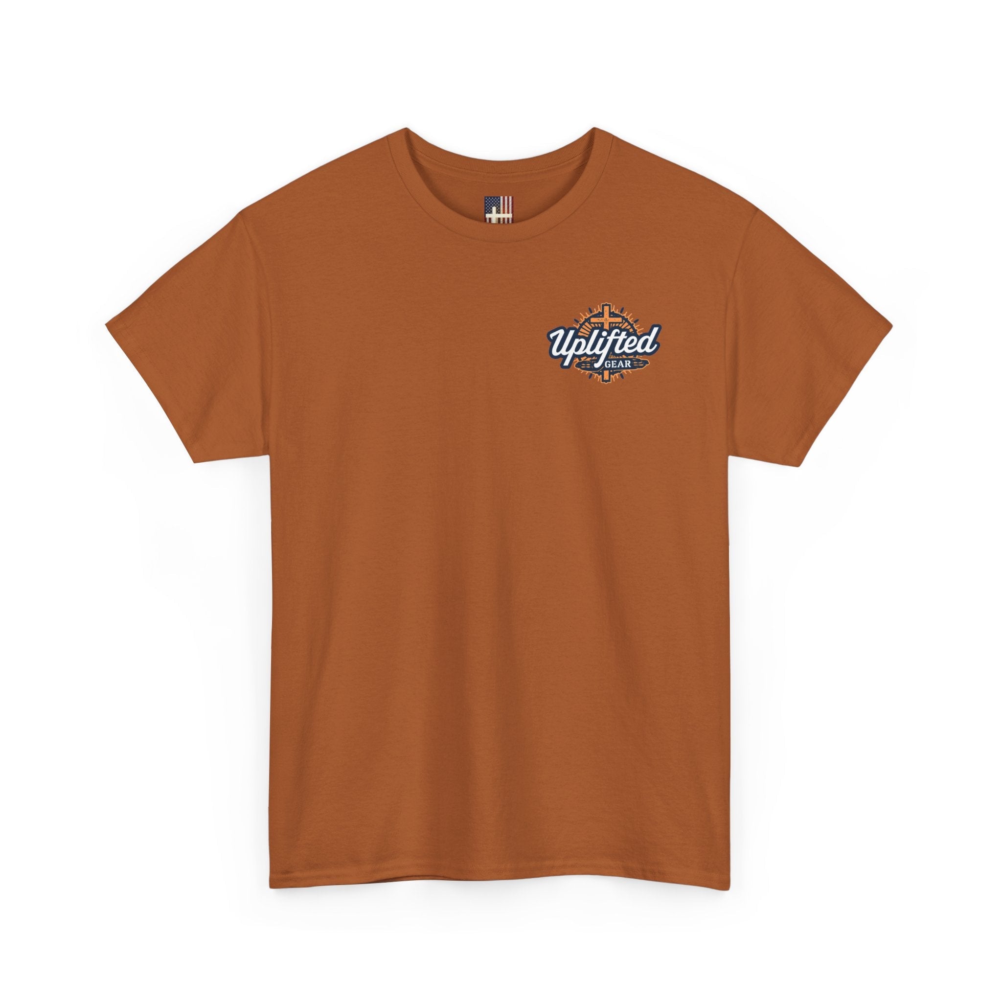 God's Gym T-Shirt — "Let Him Lift Your Weights" Christian Fitness Tee Printify