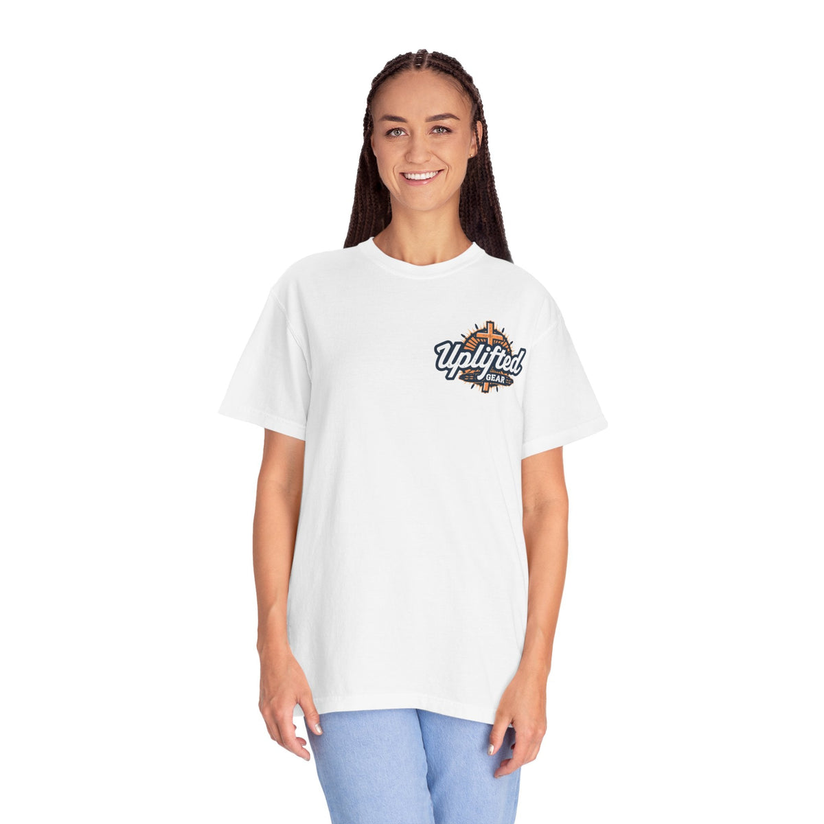 Unashamed T-shirt – Ichthys Jesus Fish & Cross Christian Sweatshirt for Romans 1:16 Bold Faith Printify