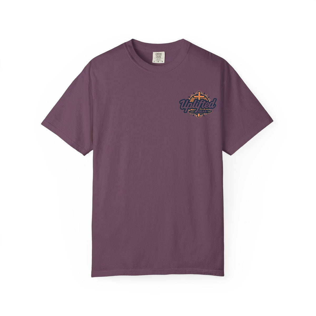 Jesus Is King T-shirt | Modern Typographic Cross Christian T-shirt Printify