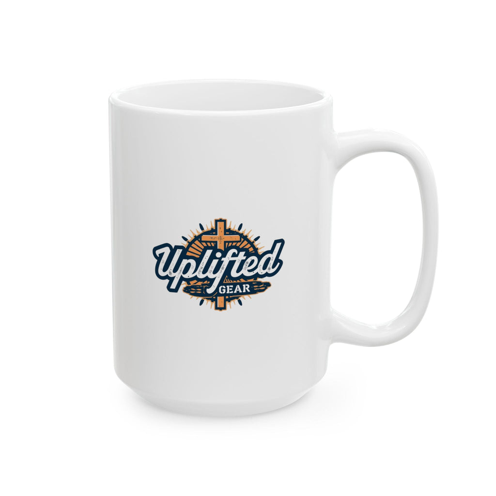 Crusader Knight Coffee Mug — 'Armor of God' Christian Skull 11/15oz Accent Mug Printify