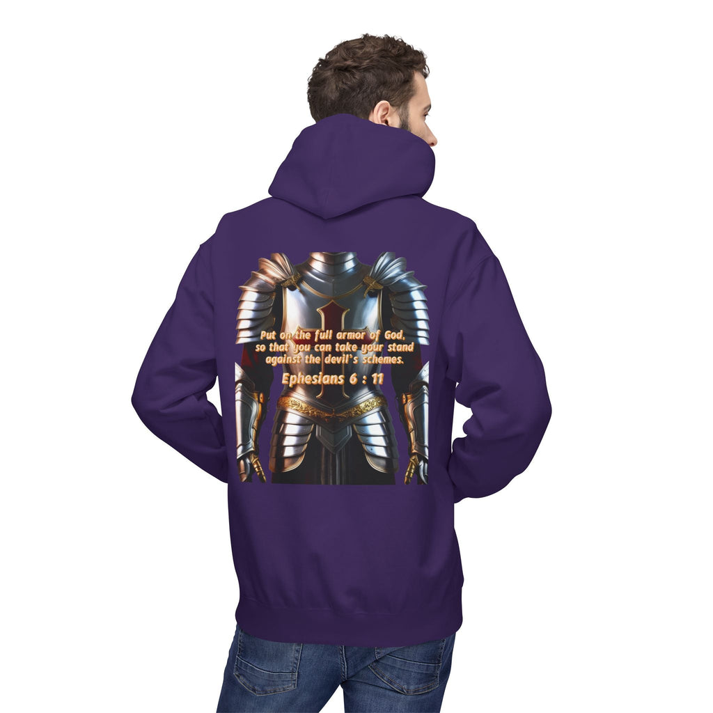 Hoodie - Ephesians 6:11 Bible Verse Religious Design Printify