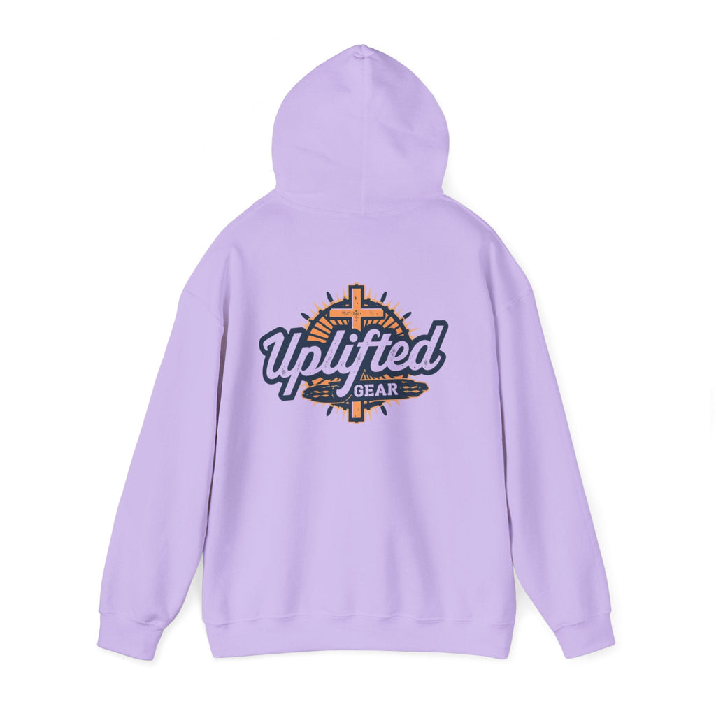 Uplifted Gear Christian Hoodie – Bold Logo Faith Hoodie for Inspired Living Printify