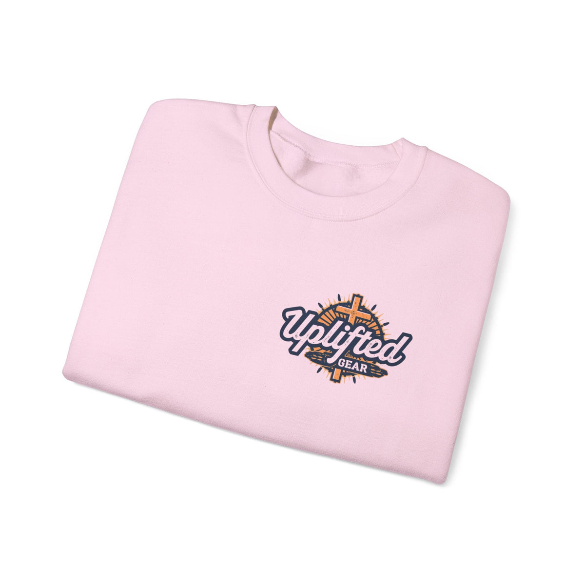 Uplifted Gear Christian Logo Sweatshirt Printify