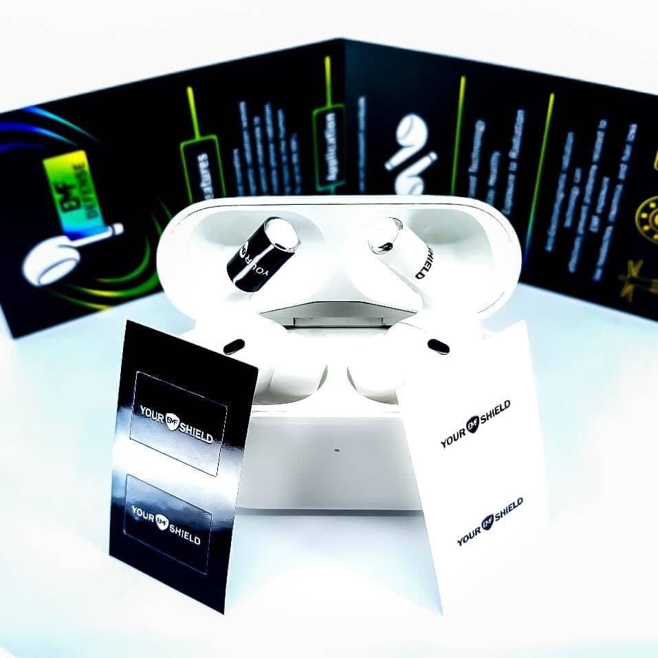 EMF Defense Shields for Headphones & Ear Buds Your Emf Shield