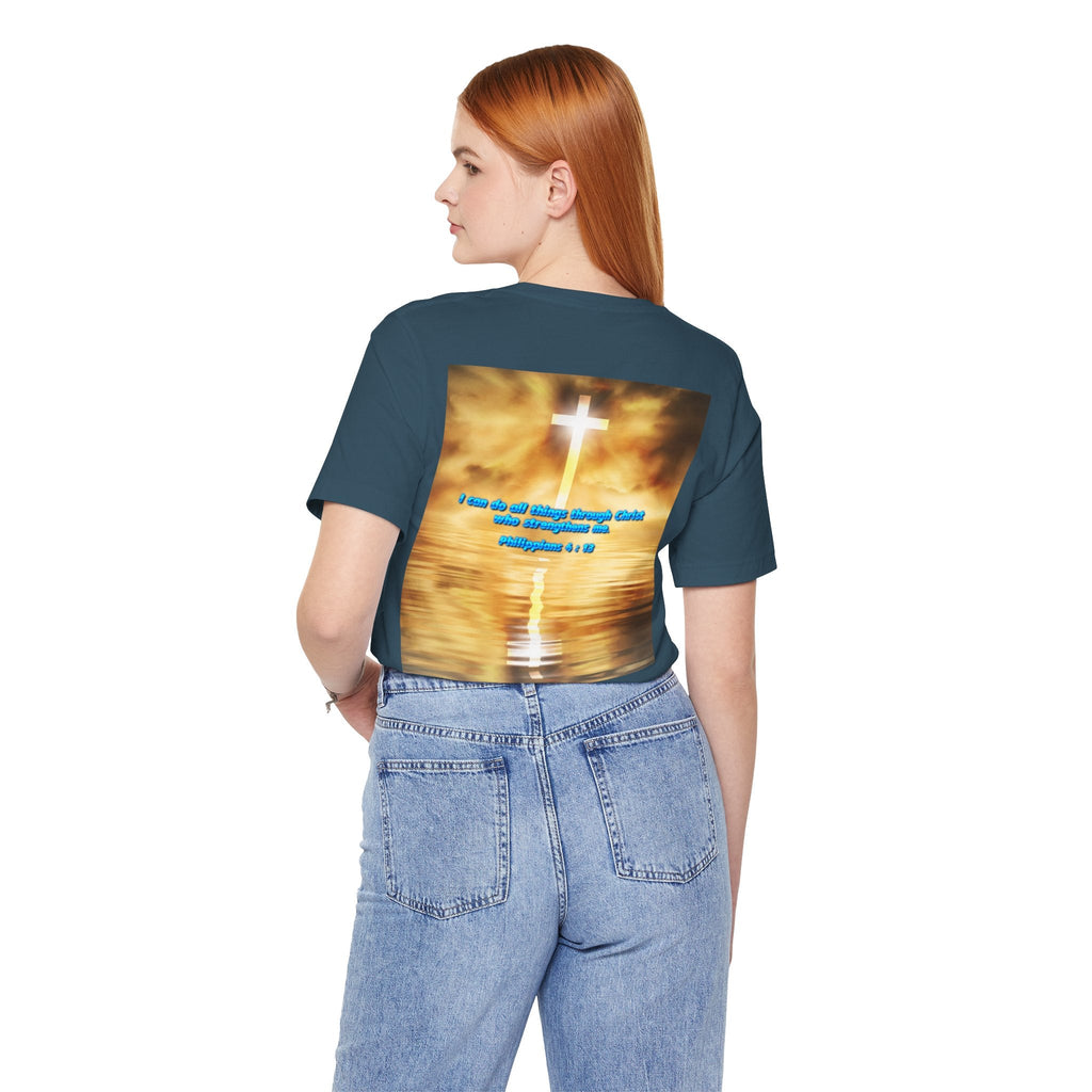 Unisex Tee Bible Verse - Philippians 4 : 13 Printify