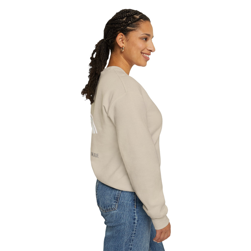 Unique Unicorn Sweatshirt – Rainbow Cross Psalm 139:14 Christian Sweatshirt for Wonderfully Made Printify