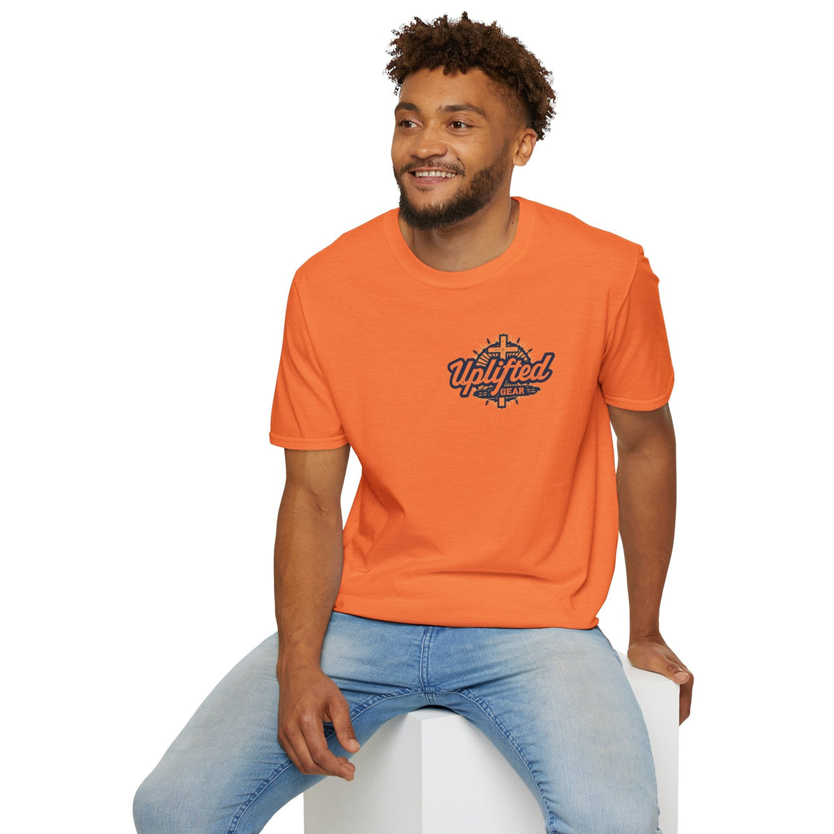 Religious Graphic Armor Of God Design - Unisex Softstyle T-Shirt Printify