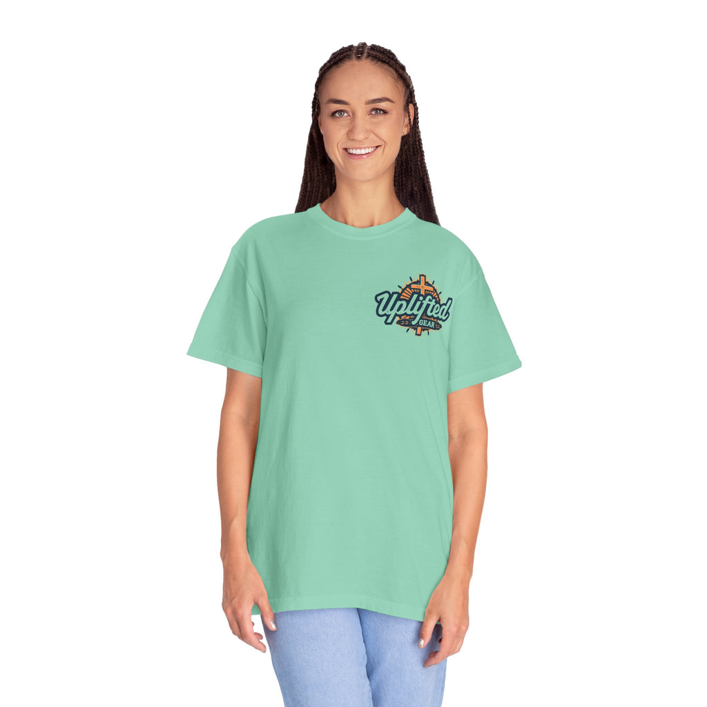 Jesus Saves T-shirt – 3 Nails Crucifix Cross Christian T-shirt for Redemption Faith & Bold Salvation