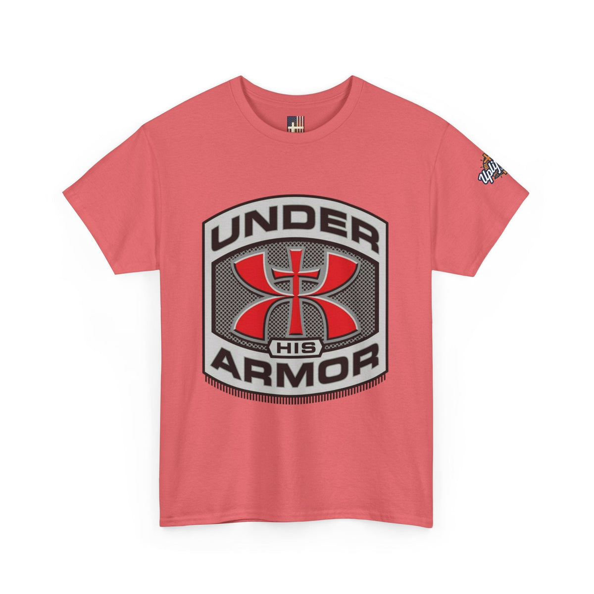 Under HIS Armor Christian T-Shirt — Faith-Inspired Under Armour Style Printify