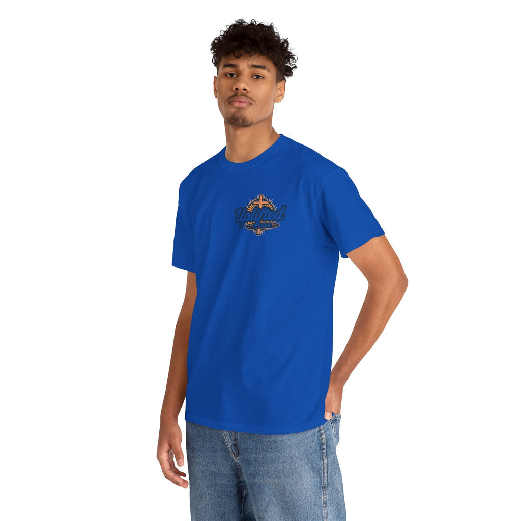 Trust in The Lord Proverbs 3:5-6 Biblical Design Unisex Heavy Cotton Tee Printify