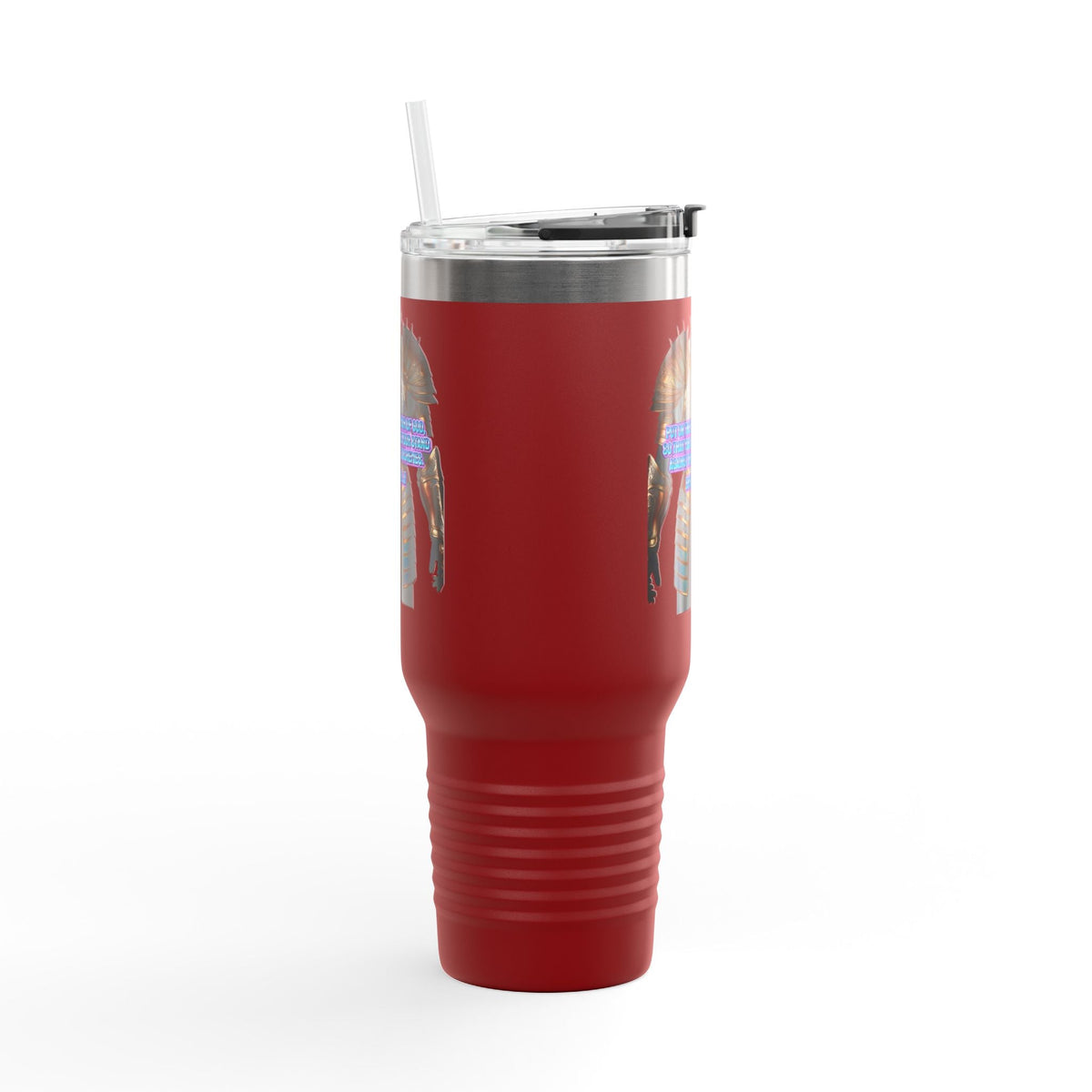 Religious Graphic Armor Of God Design - Insulated Travel Mug, 40oz Printify