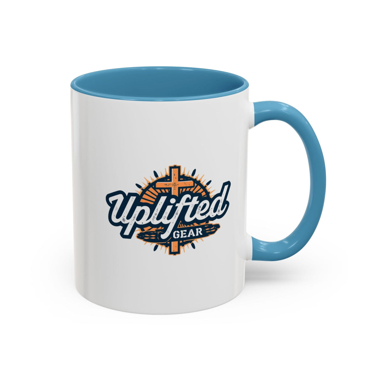 Christian Skull Coffee Mug — Crown of Thorns “Warrior Faith” (11/15 oz) Printify