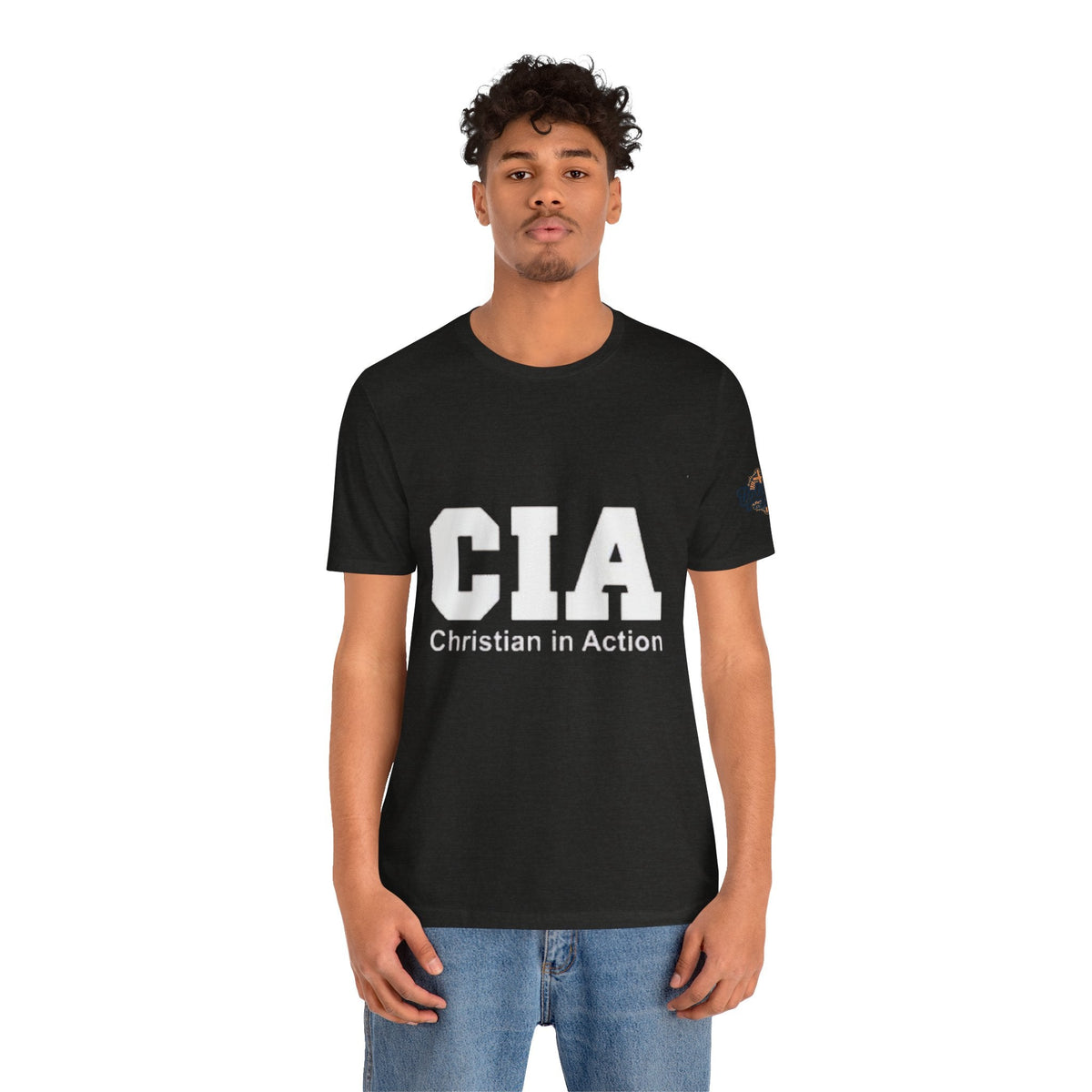 CIA Christian in Action T-shirt - Funny Faith Parody T-shirt - Mission Ready Apparel Printify