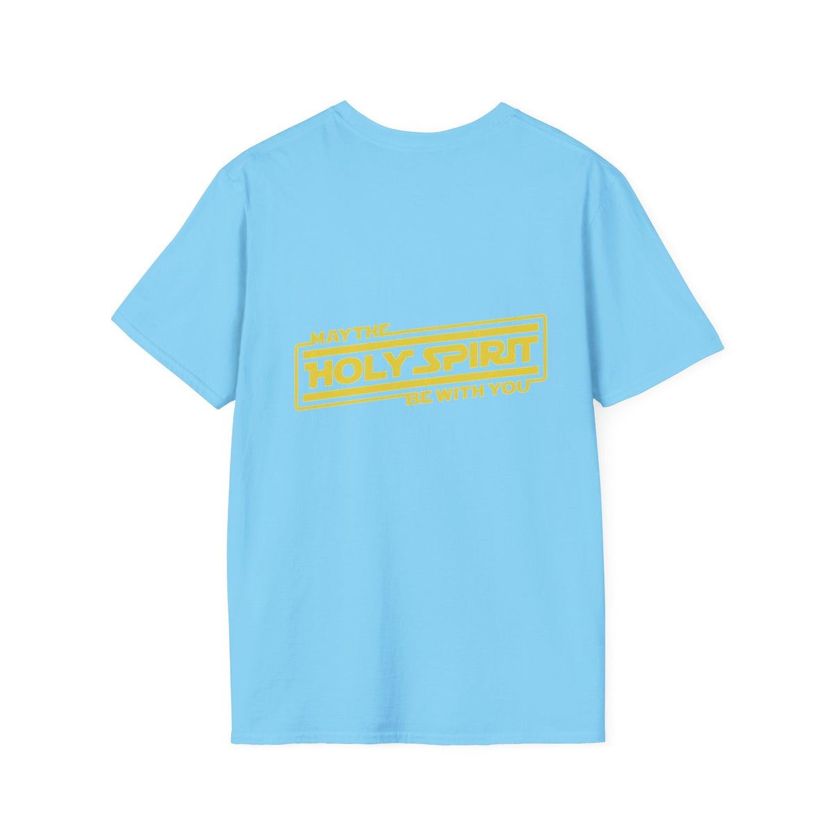 May the Holy Spirit Be With You T-shirt - Christian Star Wars Parody T-shirt Printify