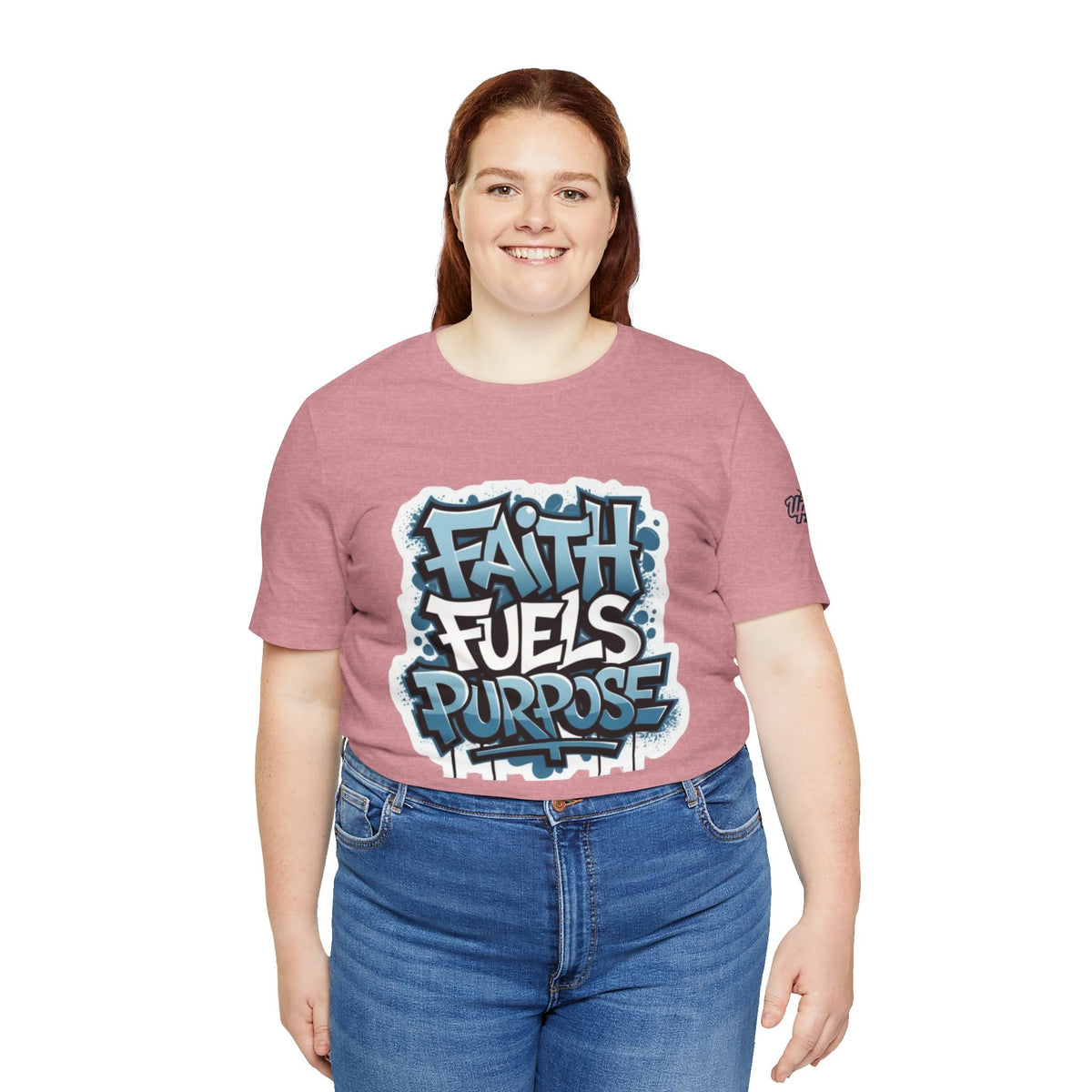 Faith Fuels Purpose T-shirt – Inspirational Christian T-shirt for Divine Drive & Unstoppable Belief Printify