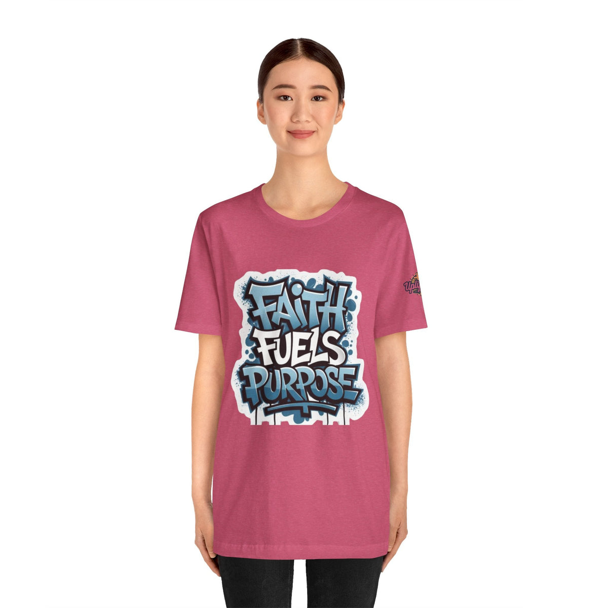 Faith Fuels Purpose T-shirt – Inspirational Christian T-shirt for Divine Drive & Unstoppable Belief Printify