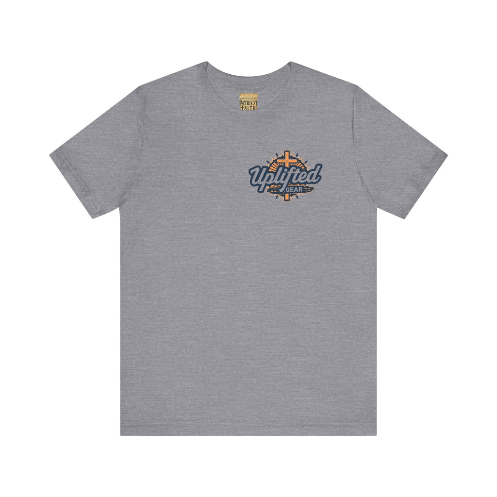 Religious Graphic Tee with Armor Of God Design Unisex Jersey Short Sleeve Tee Printify