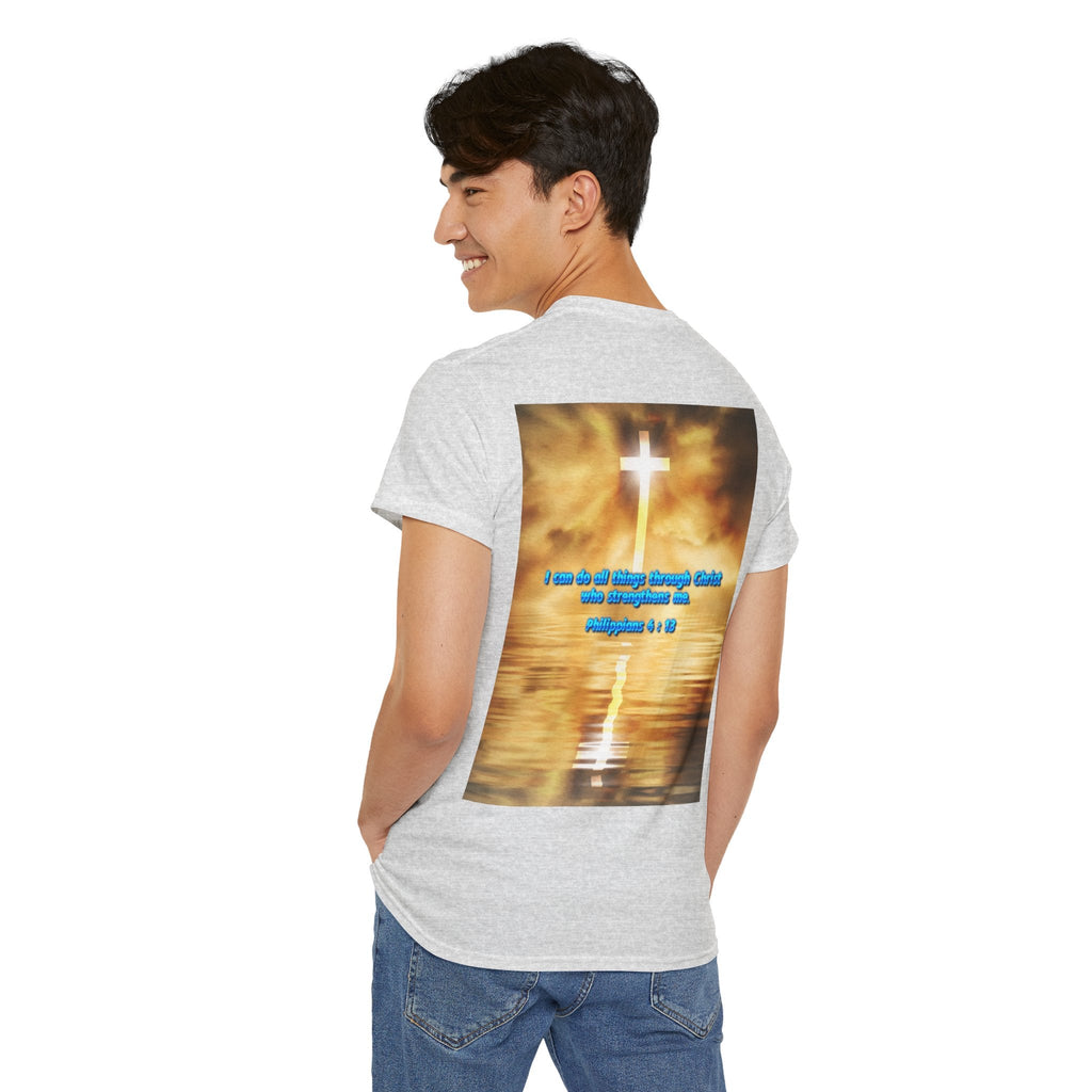 Bible Verse Unisex Tee - Philippians 4 : 13 Printify