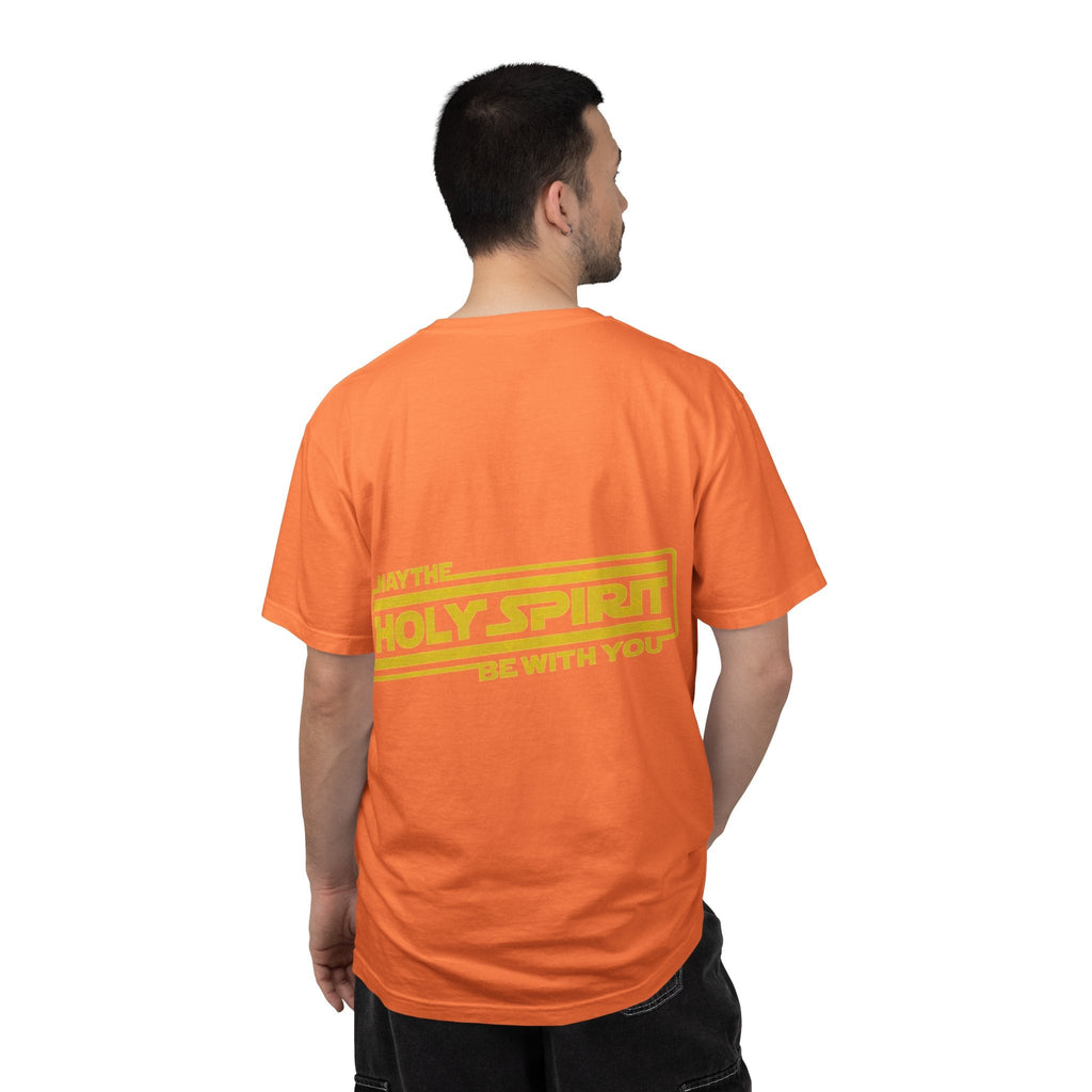 May the Holy Spirit Be With You T-shirt - Christian Star Wars Parody T-shirt Printify