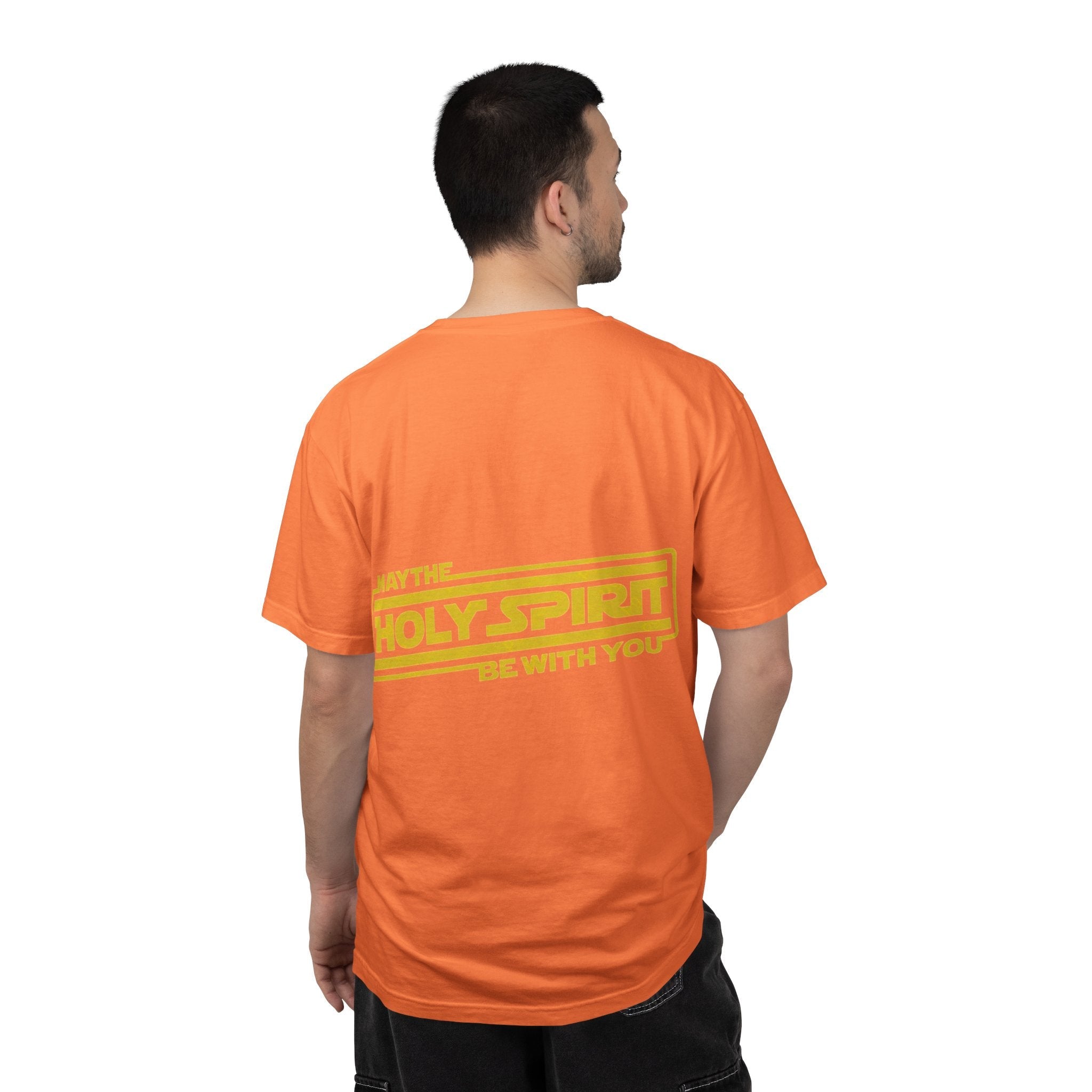 May the Holy Spirit Be With You T-shirt - Christian Star Wars Parody T-shirt Printify