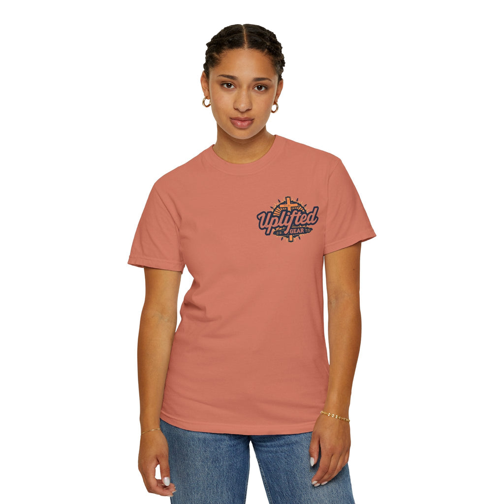 Jesus is King T-Shirt – Bold Christian Faith Tee with Crown & Cross for Eternal Reign Printify
