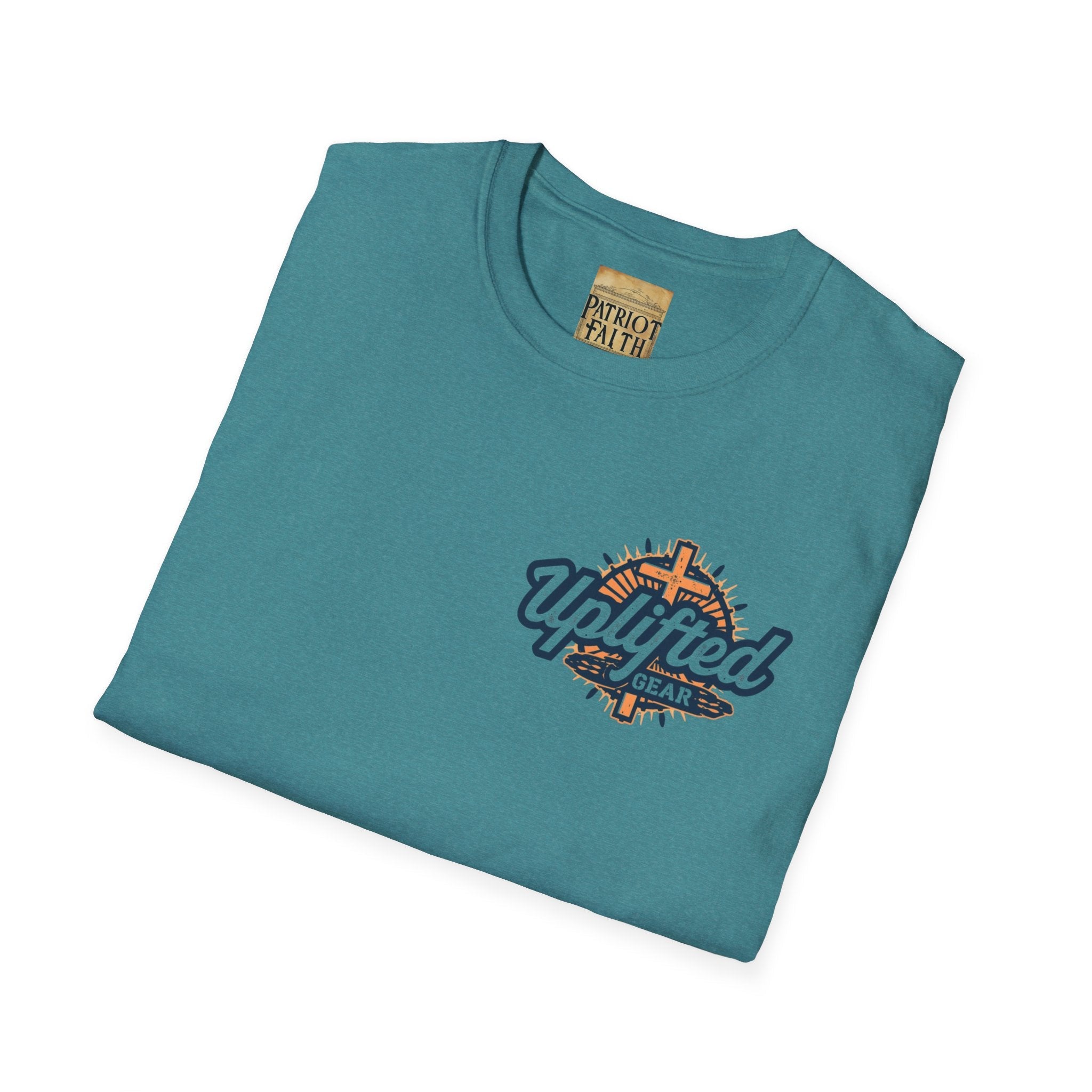 Religious Graphic Tee with Armor Of God Design - Unisex Softstyle T-Shirt Printify